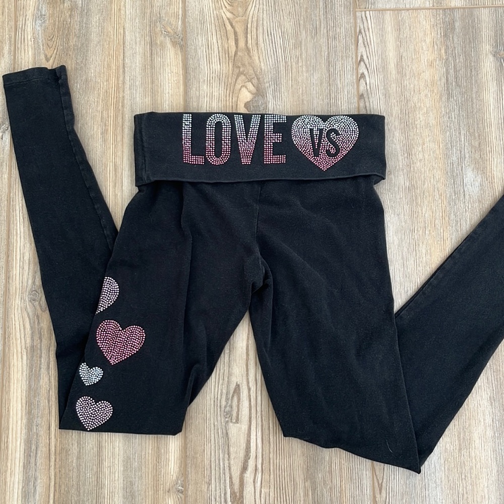 Victoria’s Secret rhinestone leggings